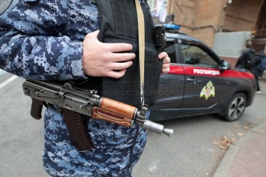 Более 4 тыс. раз росгвардейцы выезжали по сигналу тревоги в Москве за неделю