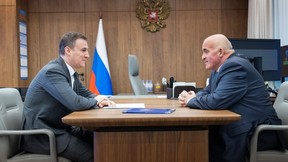 Дмитрий Патрушев и губернатор Костромской области Сергей Ситников обсудили вопросы развития агропромышленного комплекса и экологии региона