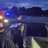 На мосту в Обояни столкнулись два автомобиля, пострадали двое курян
