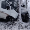 «Газель» с 12 пассажирами съехала в кювет и врезалась в дерево в Белгородской области