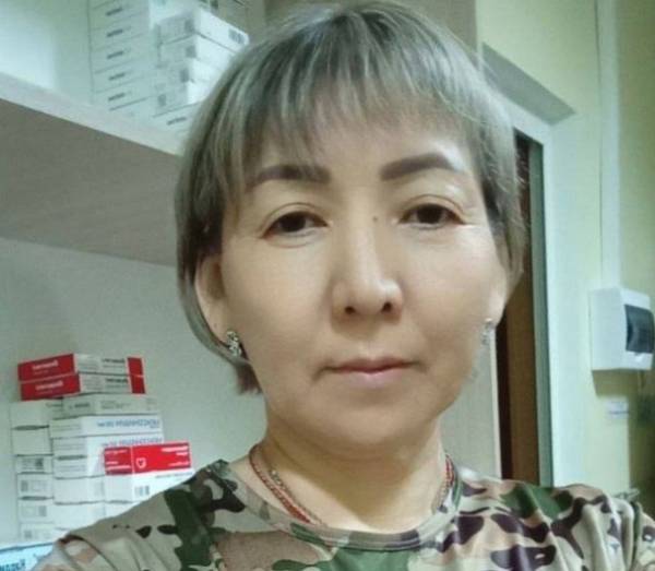 Медсестра из Бурятии награждена медалью «За боевые отличия»
