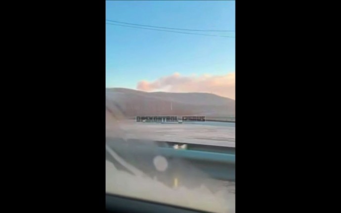 Свалка под Владивостоком вновь горит Свалка под Владивостоком вновь горит