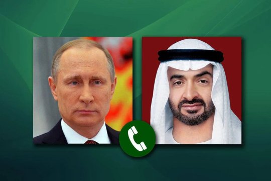 Владимир Путин обсудил с президентом ОАЭ ситуацию в зоне Персидского залива
