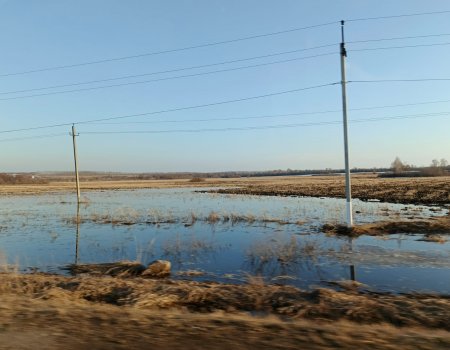В Башкирии отмечен подъем воды в малых реках