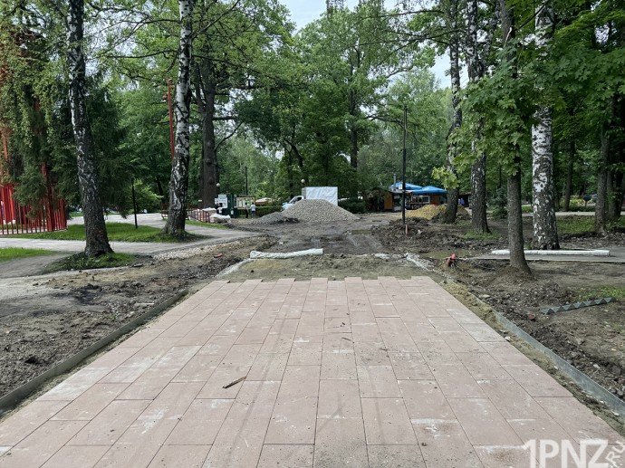 Строительная чехарда. Кто занимается ремонтом парка Белинского в Пензе
