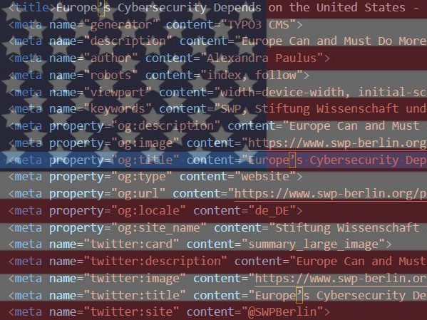 В Германии признали проблемой для Европы доминирование США в мировой ИБ-экосистеме В Германии признали проблемой для Европы доминирование США в мировой ИБ-экосистеме