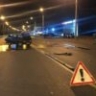 Пьяный астраханец наехал на знак и сломал палец полицейскому