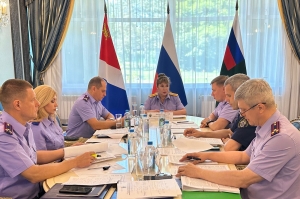 Заместитель Председателя СК России провела во Владивостоке оперативное совещание с руководителями следственных управлений ведомства в Дальневосточном федеральном округе