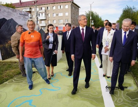 Радий Хабиров оценил Южноуральскую тропу