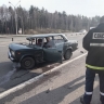 Утром на южном объезде Владимира случилась авария с участием "ВАЗа" и фуры