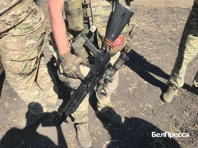 Бойцы спецотряда «БАРС-Белгород» сбили 3 барражирующих боеприпаса