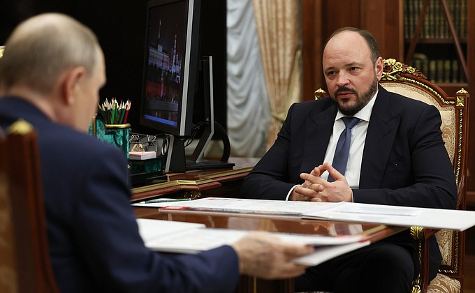 Встреча с президентом Российской ассоциации производителей удобрений Андреем Гурьевым