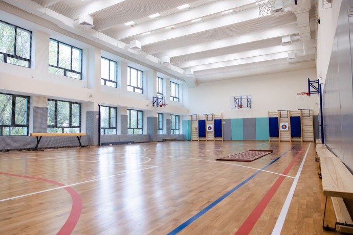 В столице по проекту «Моя школа» реконструировали свыше 100 спортзалов