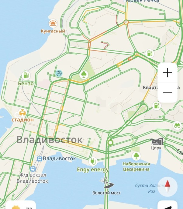 Дороги пустые: жители Владивостока решили отложить предновогоднюю суету Дороги пустые: жители Владивостока решили отложить предновогоднюю суету