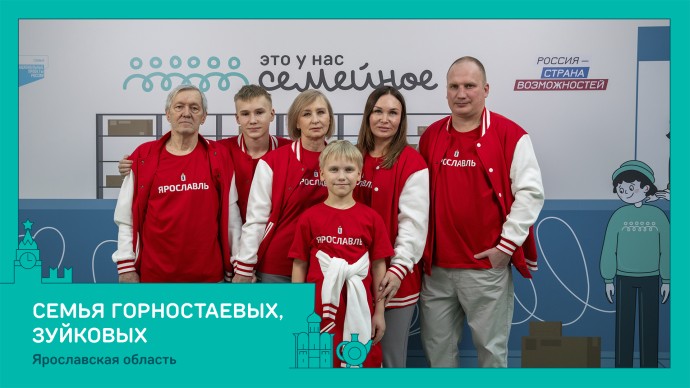 Ярославская область вошла в топ-10 регионов России по количеству финалистов конкурса «Это у нас семейное» Ярославская область вошла в топ-10 регионов России по количеству финалистов конкурса «Это у нас семейное»