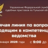 Судебные приставы Тульской области примут звонки граждан на горячей линии