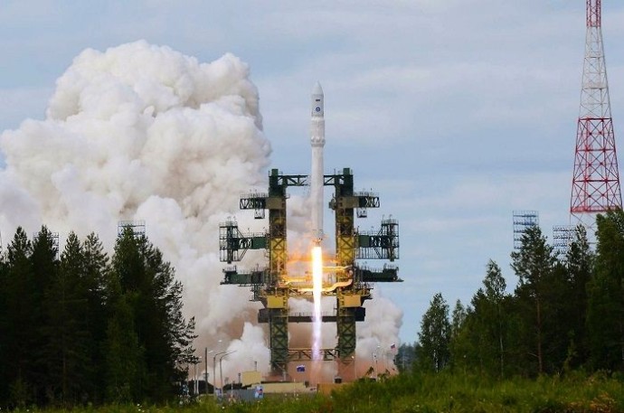 Ракета-носитель «Ангара-1.2» со спутниками МО РФ успешно стартовала с космодрома «Плесецк»