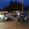 В центре Владивостока водитель «Аквы» устроил вечернее ДТП с «Приусом»