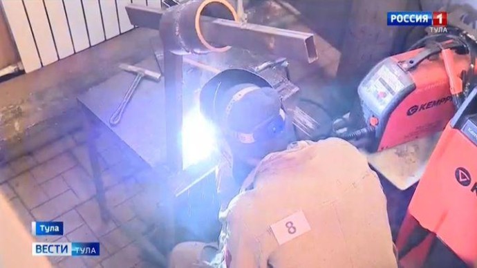 Тульские сварщики получают на 35% больше, чем хотели бы