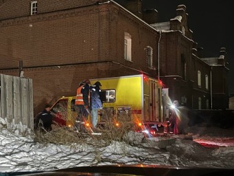 В Улан-Удэ устраняли протечку в теплоснабжении