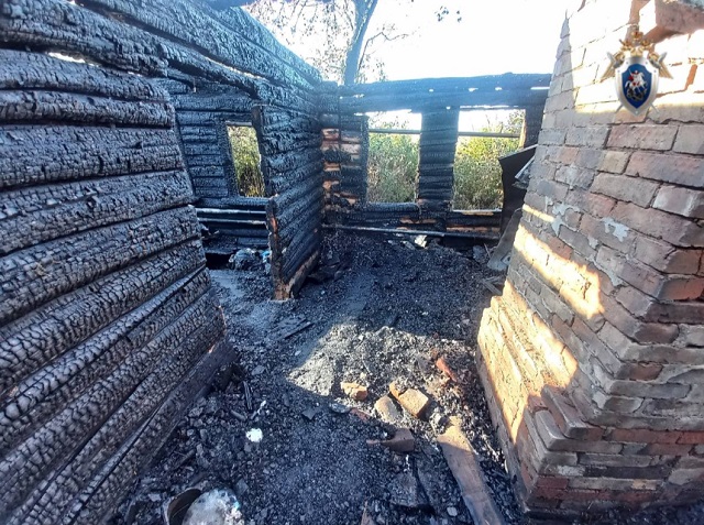 В Мордовии бабушка и внук погибли при пожаре в частном доме