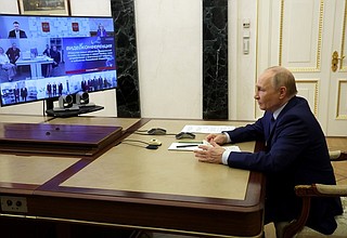 Видеоконференция с новыми объектами Роспотребнадзора в регионах