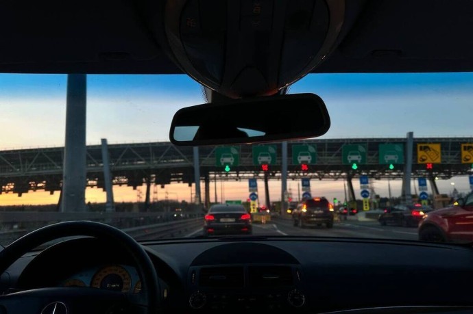 В Петербурге ограничат движение на ЗСД в ночь с 8 на 9 октября