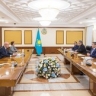 Дмитрий Чернышенко провёл рабочую встречу с Премьер-министром Республики Казахстан Олжасом Бектеновым