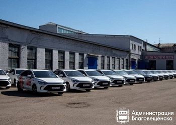 В Благовещенске на газ перевели все городское такси