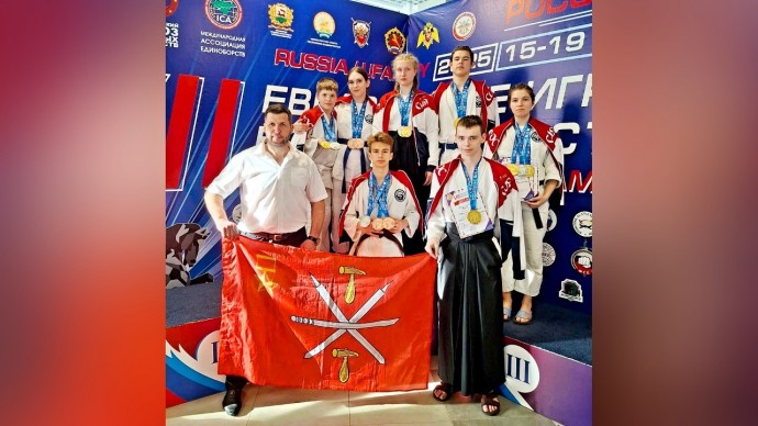 Тульские спортсмены успешно выступили на Евразийских Играх боевых искусств