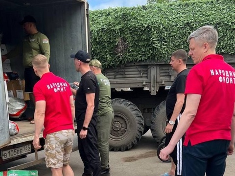 Народный фронт Мордовии и предприниматели доставили бойцам СВО гуманитарный груз на 1,2 млн рублей