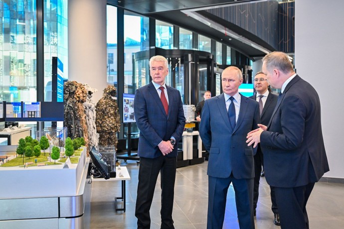 Путин и Собянин посетили новый кампус МГТУ имени Н.Э. Баумана