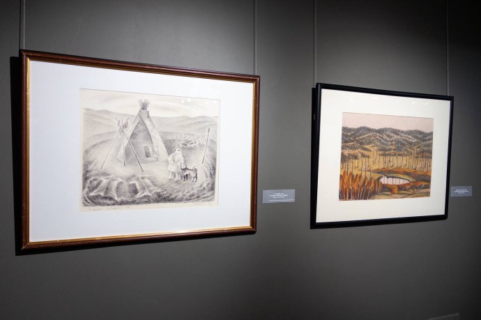 В Якутске открылась выставка художницы-графика Марии Рахлеевой