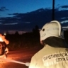 В Курском районе огонь уничтожил китайский внедорожник