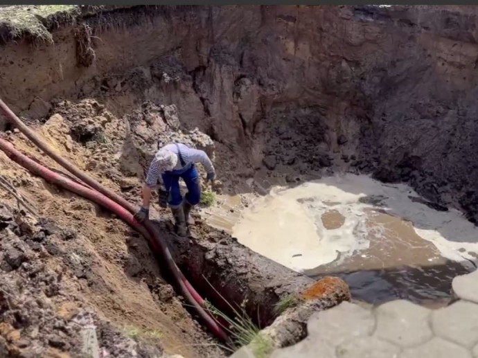 В некоторых районах Старого Оскола ограничена подача воды из‑за ликвидации аварии