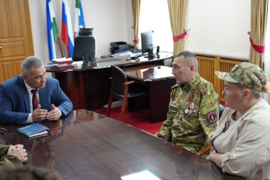 Глава города Башкирии поможет трудоустроить ветерана СВО