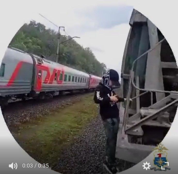 В Уфе поймали несовершеннолетних зацеперов 