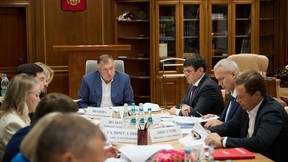 Марат Хуснуллин провёл совещание по вопросам развития железнодорожной инфраструктуры Центрального транспортного узла