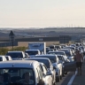 Свыше 900 машин ожидают проезда по Крымскому мосту со стороны Керчи