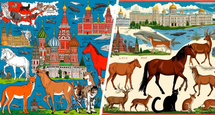 Звериный след в городах: туристам раскрыли, с какими животными ассоциируются российские туристические направления