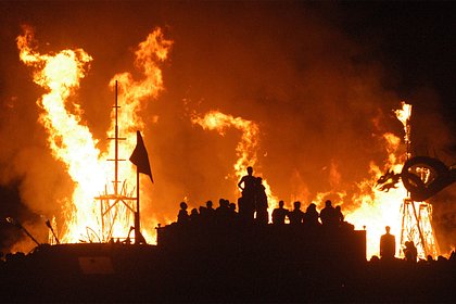 Бездыханного человека в луже крови обнаружили на фестивале Burning Man в США