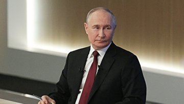 Путин дал старт строительства нового комплекса НЦ "Россия"