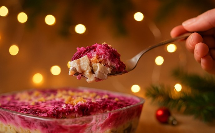 Цена популярного новогоднего салата за год увеличилась почти на 14% Цена популярного новогоднего салата за год увеличилась почти на 14%