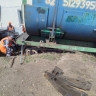 В Приамурье произошел сход вагонов с битумом