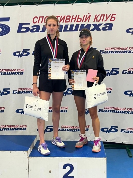 Курская теннисистка Дарья Харланова стала серебряным призёром чемпионата ЦФО