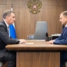 Дмитрий Патрушев и губернатор Запорожской области Евгений Балицкий обсудили развитие сельского хозяйства и вопросы экологии региона