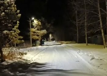 В амурском селе после вмешательства прокуратуры восстановили уличное освещение