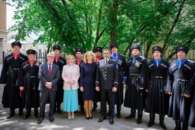 Ольга Любимова приняла участие в открытии  Центрального музея российского казачества