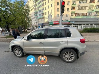 В Уфе водитель сбил на переходе подростка