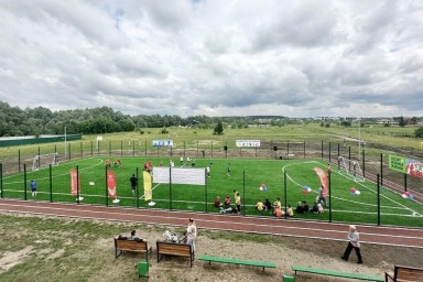 В деревне Шумерля открыли новую спортивную площадку